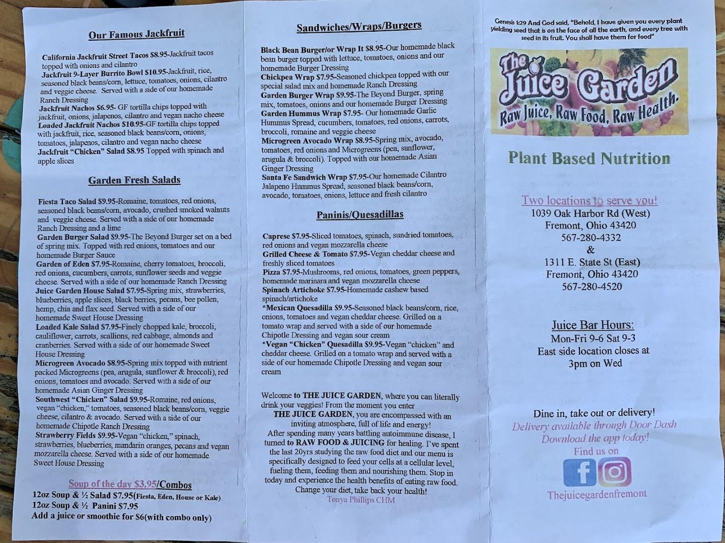 Bella's Juice Garden